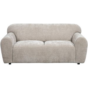 Leen Bakker - Bank Bibi 2-zits - Glory - Stof - Beige - 88x180x76 Cm