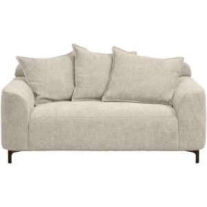 20% korting - Leen Bakker - Bank Elsa 2-zits - Eden - Stof - Beige - 99x168x84 Cm
