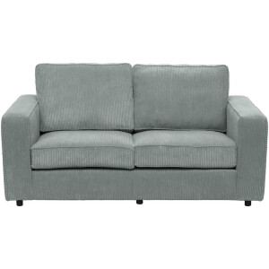 20% korting - Leen Bakker - Bank Stuttgart 2-zits - Stof - Groen - 94x170x80 Cm