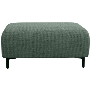 20% korting - Leen Bakker - Hocker Elsa - Eden - Salie - Stof - Groen - 77x99x45 Cm
