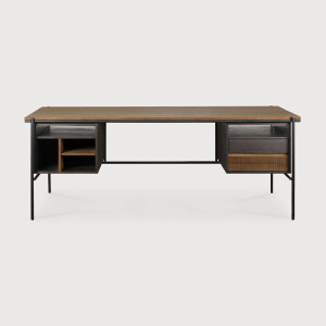 Ethnicraft Bureau 'Oscar' Teakhout, 200 x 90cm