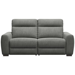 Leen Bakker - Bank James 3-zits - Gaucho - Donker - Stof - Grijs - 95x198x100 Cm