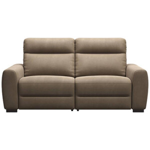 Leen Bakker - Bank James Verstelbaar 3-zits - Gaucho - Stof - Taupe - 95x198x100 Cm