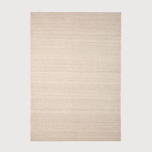 Ethnicraft Vloerkleed 'Nomad' Wol, 200 x 300cm, kleur Zand
