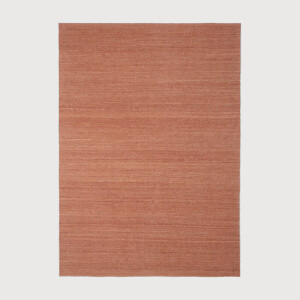 Ethnicraft Vloerkleed 'Nomad' Wol, 170 x 240cm, kleur Terracotta