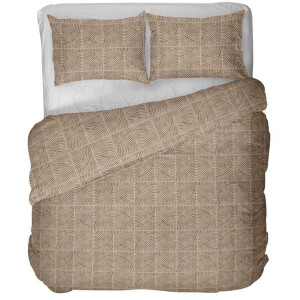 Kayori Haya Dekbedovertrek - Lits-jumeaux - 240x200/220 cm - Goud