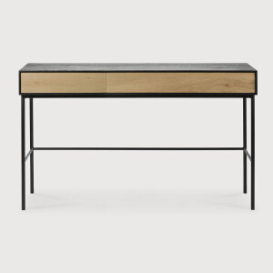 Ethnicraft Bureau 'Blackbird' Gevernist Eikenhout, 127 x 41cm