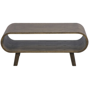 Leen Bakker - Salontafel Matteo - Walnoot - 37x90x55 Cm - MDF - Bruin
