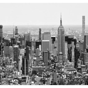 Art for the Home | In the City - Fotobehang - 280x300 cm