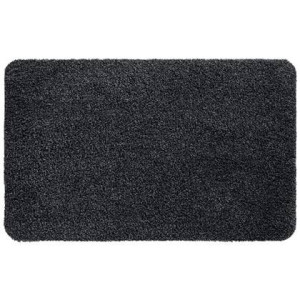Veer Carpets - Wasbare Deurmat Aqua Stop 60 Ã 100 cm - Anthracite