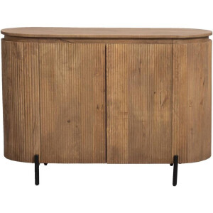 Leen Bakker - Dressoir Vito - Licht - 81x115x43 Cm - Mangohout - Bruin