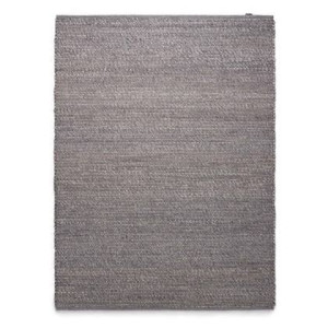 Nordic Weavers Wollen vloerkleed Lett - grijs - 250x340 cm