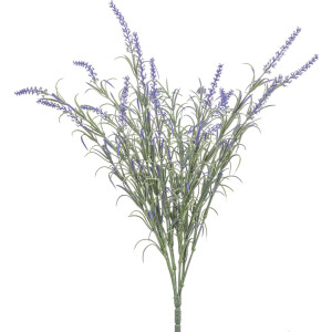 Emerald - Kunstplant Lavendel UV lichtpaars 40cm - Kunstplant voor binnen