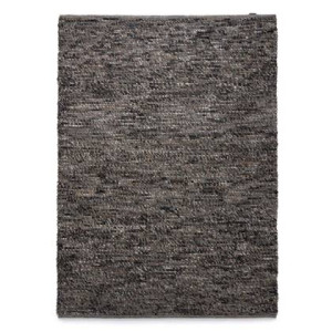 Nordic Weavers Wollen vloerkleed Lett - grijs|bruin - 300x400 cm