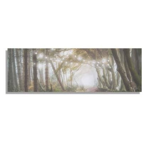 Art for the Home | Boswandeling - LED Canvas - 30x90 cm