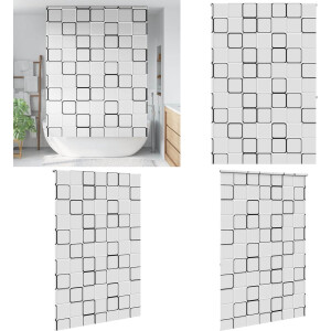 vidaXL Doucherolgordijn 160x240 cm stofbreedte 156 cm - Douche Rolgordijn - Douche Rolgordijnen - Doucherolgordijn - Douche Rolgordijn