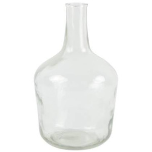 Countryfield Vaas - transparant helder - glas - XL fles - D25 x H42cm