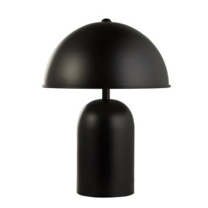 by fonQ Bulb Mushroom Tafellamp Ã 25 cm - Zwart
