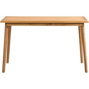 Leen Bakker - Bureau Nani - Naturel - 125x60x75,5 Cm - Hout - Beige