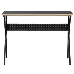 Leen Bakker - Bureau Debbey - 75x105x55 Cm - Metaal - Zwart