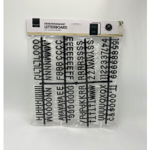 Letterbord - Letters Los - Losse Letters Letterbord - Letterbord Zwart - Letterbord Wit