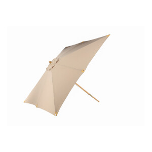 Nohr Parasol 'Luiza' 300 x 300cm, kleur Bruin