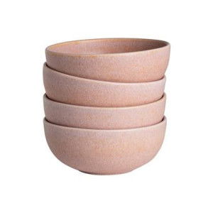 by fonQ Mixed Ceramics Kommen 4st. - Ã 15 cm - Dusty Rose