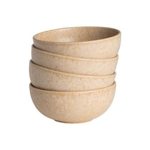 by fonQ Mixed Ceramics Kommen 4st. - Ã 15 cm - Zand
