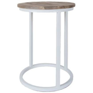 Home67 - Laptoptafel Roos Rond Wit