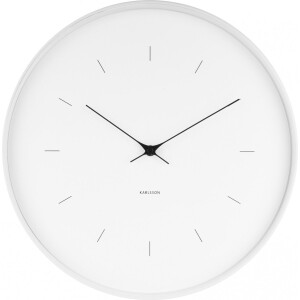 Karlsson Klok Wandklok - Butterfly Hands large - wit