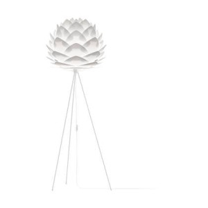 Umage Silvia Medium vloerlamp white - met tripod wit - Ã 50 cm