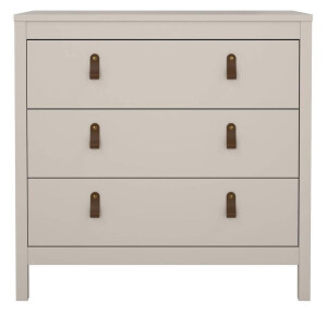 Leen Bakker - Ladekast Madeira - Greige - 80x82x38 Cm - Spaanplaat - Beige#Grijs