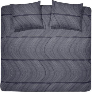 Damai Dekbedovertrekset satijn 240 x 200/220 cm ocean indigo