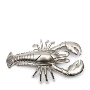 Riviera Maison beeldje Zilver - Ocean Lobster - Aluminium