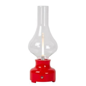 Lucide JASON Tafellamp 1xGeÃ¯ntegreerde LED - Rood