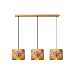 Lucide TANSELLE Hanglamp 3xE27 - Multicolor