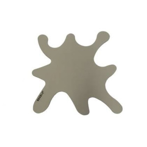 NOOBLU Deco onderlegger SPLASH - Clay grey - 60 x 60 cm