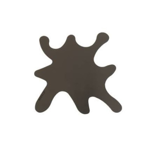 NOOBLU Deco onderlegger SPLASH - brown - 60 x 60 cm