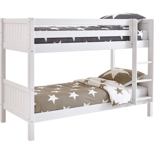 Flexworld Stapelbed Puck - 90 x 200 cm - wit