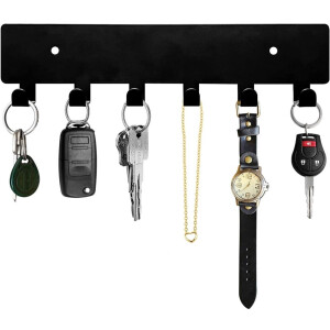 ApexArte® Sleutelrekje - Sleutelkastje - Sleutelhouder - Organizer - Zwart