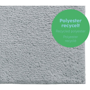 Badmat, 120 x 70 cm, Polyester, Jade Groen - Kela | Maja