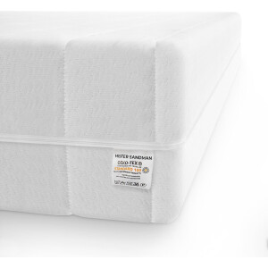 Matras - 100x190 - 7 zones - koudschuim - premium plus tijk - 15 cm hoog - Gemiddeld