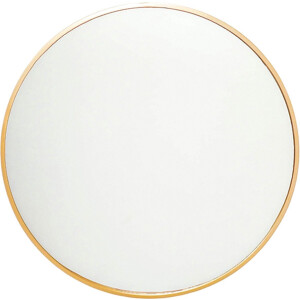 Housevitamin Spiegel - Ronde Wandspiegel Metaal Goud 60x2,5x60cm