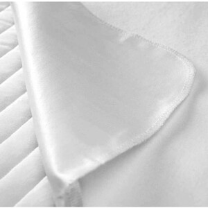 Molton waterdicht luchtdoorlatend PU 70x70 plat model zonder elastiek op de hoeken Mingle moose.