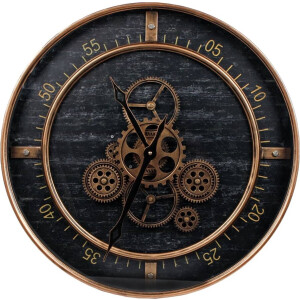 Gifts-Amsterdam-Radarklok-Birmingham-50x8-cm-metaal-zwart
