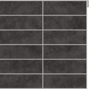 ApexArte® Plaktegels - Tegelsticker Keuken - Wandpanelen Zelfklevend - Zwart