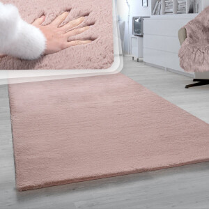 Flycarpets Rabbit Vloerkleed - Roze