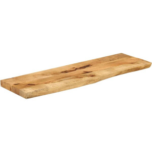 vidaXL Tafelblad Mangohout 110x40x3,8 cm Tafelblad - Mangohout - Naturel - Vintage - Industrieel