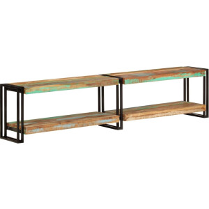 vidaXL - Tv-meubel - 180x30x40 - cm - massief - gerecycled - hout