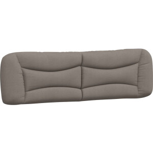 vidaXL - Hoofdbordkussen - "Hvar" - 180 - cm - stof - taupe